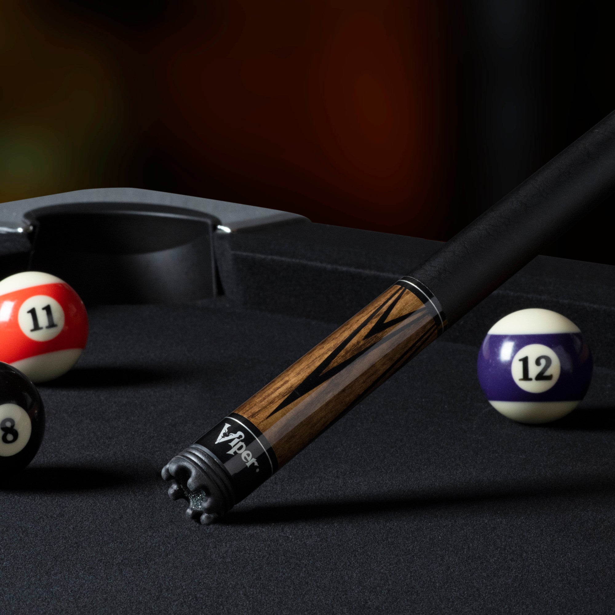 Viper 50-0851 Elementals Ashwood Amber Stain Billiard/Pool Cue Stick