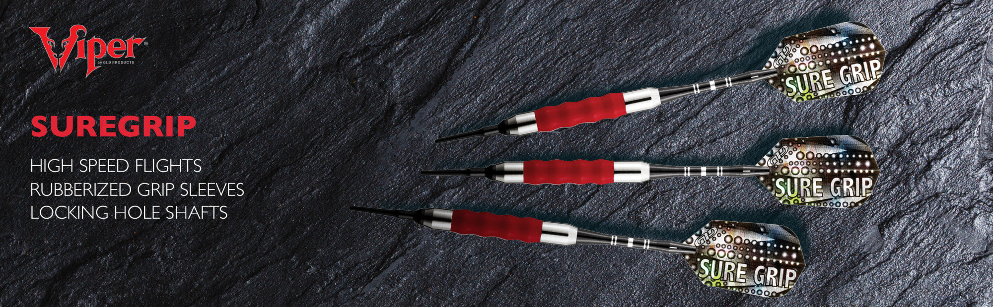 Viper 20-0005 Sure Grip Soft Tip Darts Green