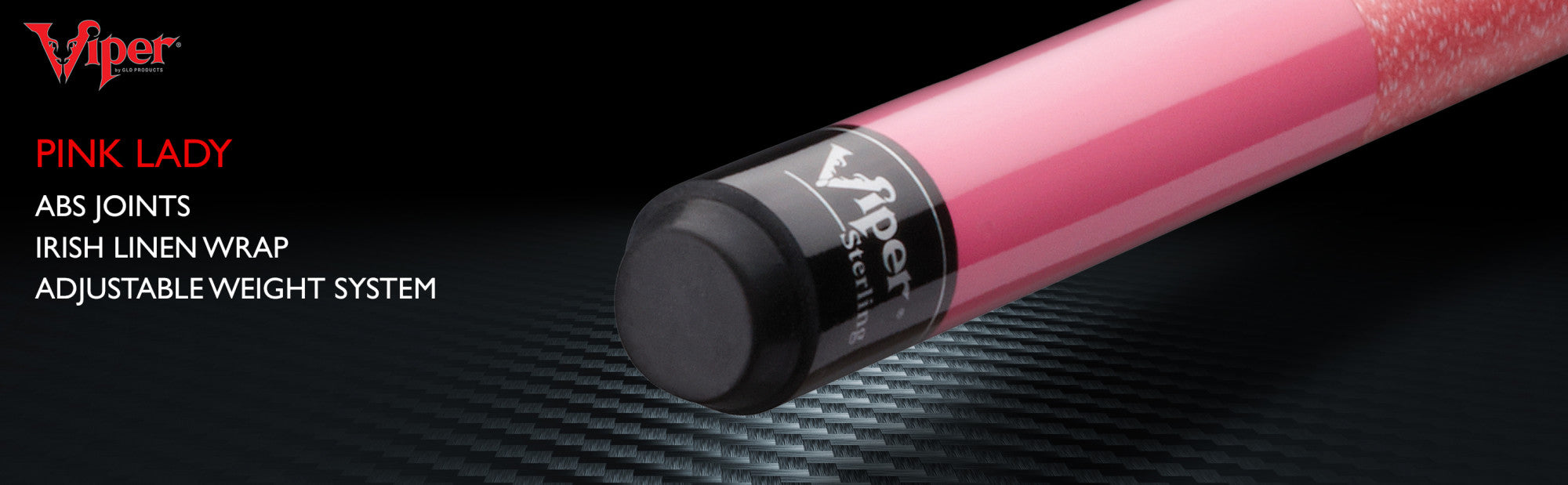 Viper 50-0225 Pink Lady Billiard/Pool Cue Stick