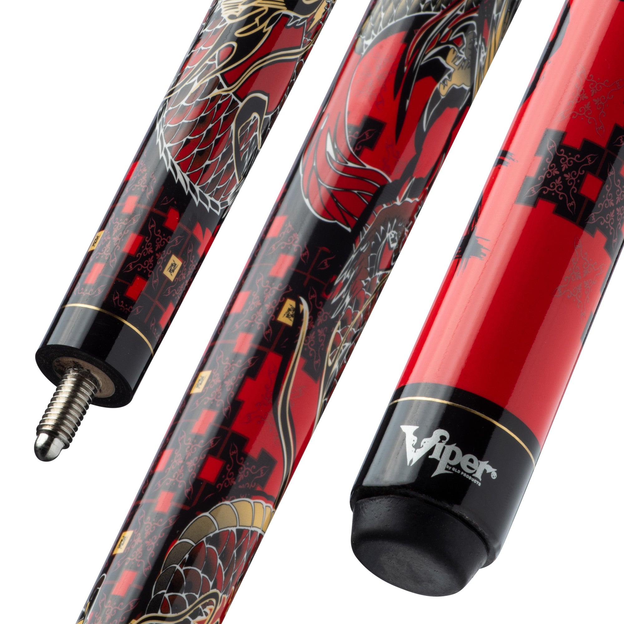 Viper 50-0407 Underground Dragon Junior Billiard/Pool Cue Stick