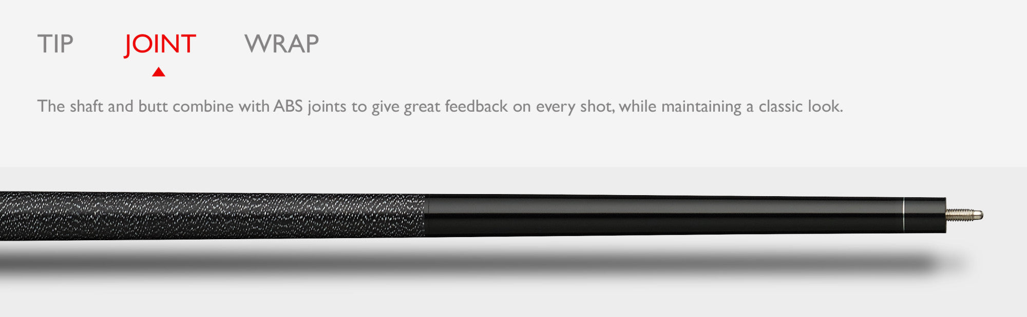 Viper 50-0503 Jump Break Cue Stick Black