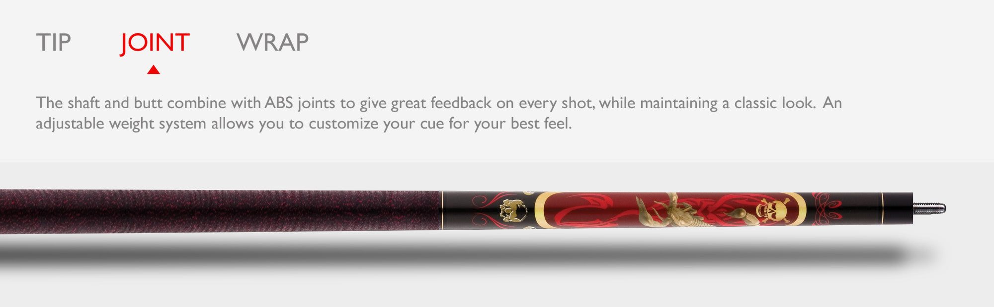 Viper 50-0652 Underground Fatal Shot Billiard/Pool Cue Stick