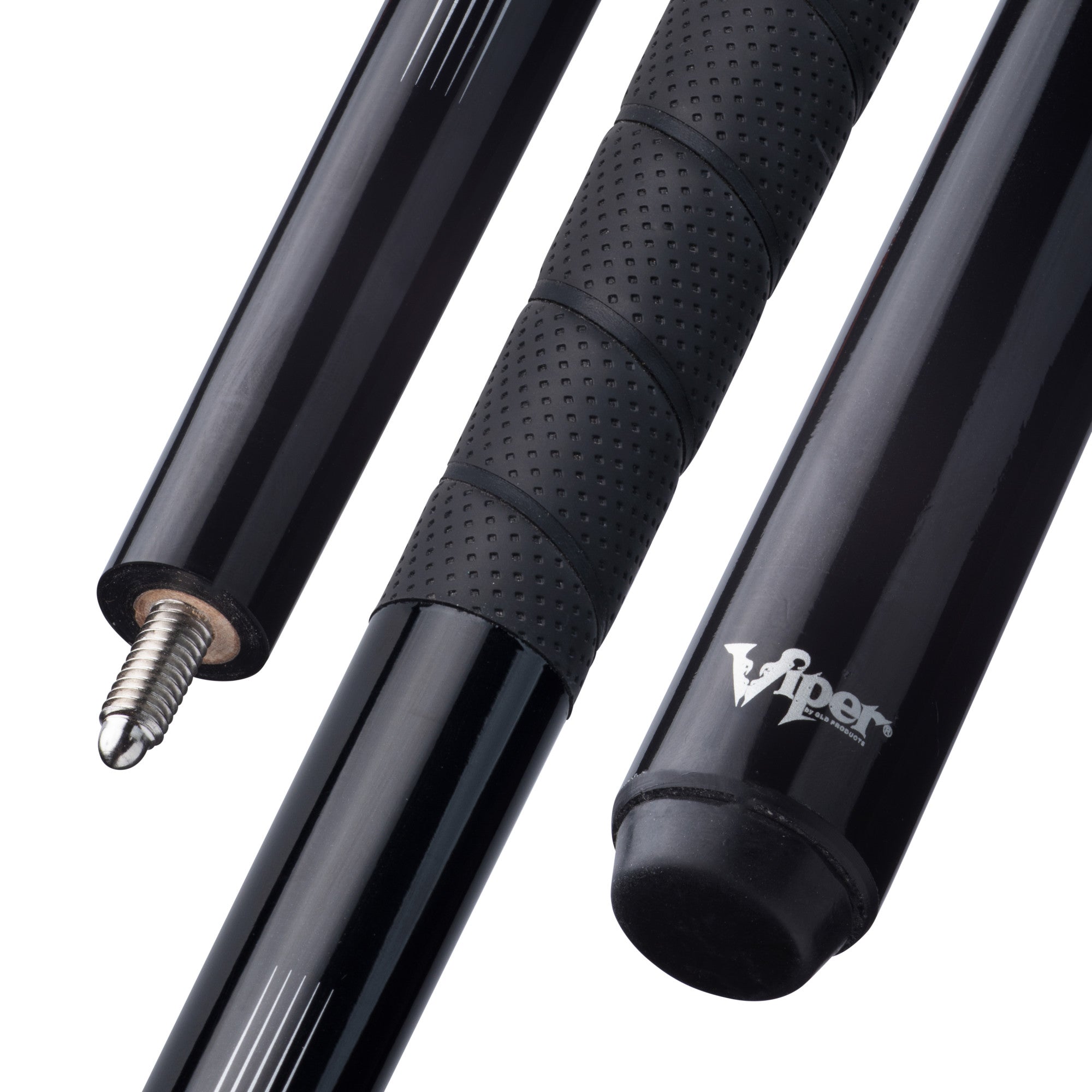 Viper 50-0703 Sure Grip Pro Black Billiard/Pool Cue Stick