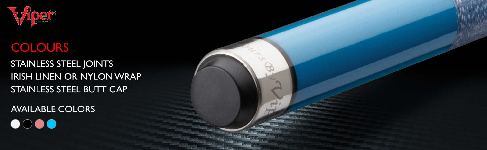 Viper 50-0953 Colours Wrapped In Diamonds Billiard/Pool Cue Stick