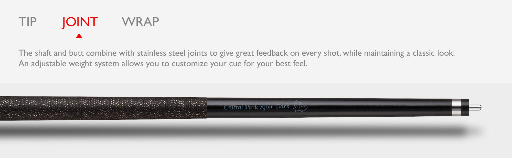 Viper 50-0953 Colours Wrapped In Diamonds Billiard/Pool Cue Stick