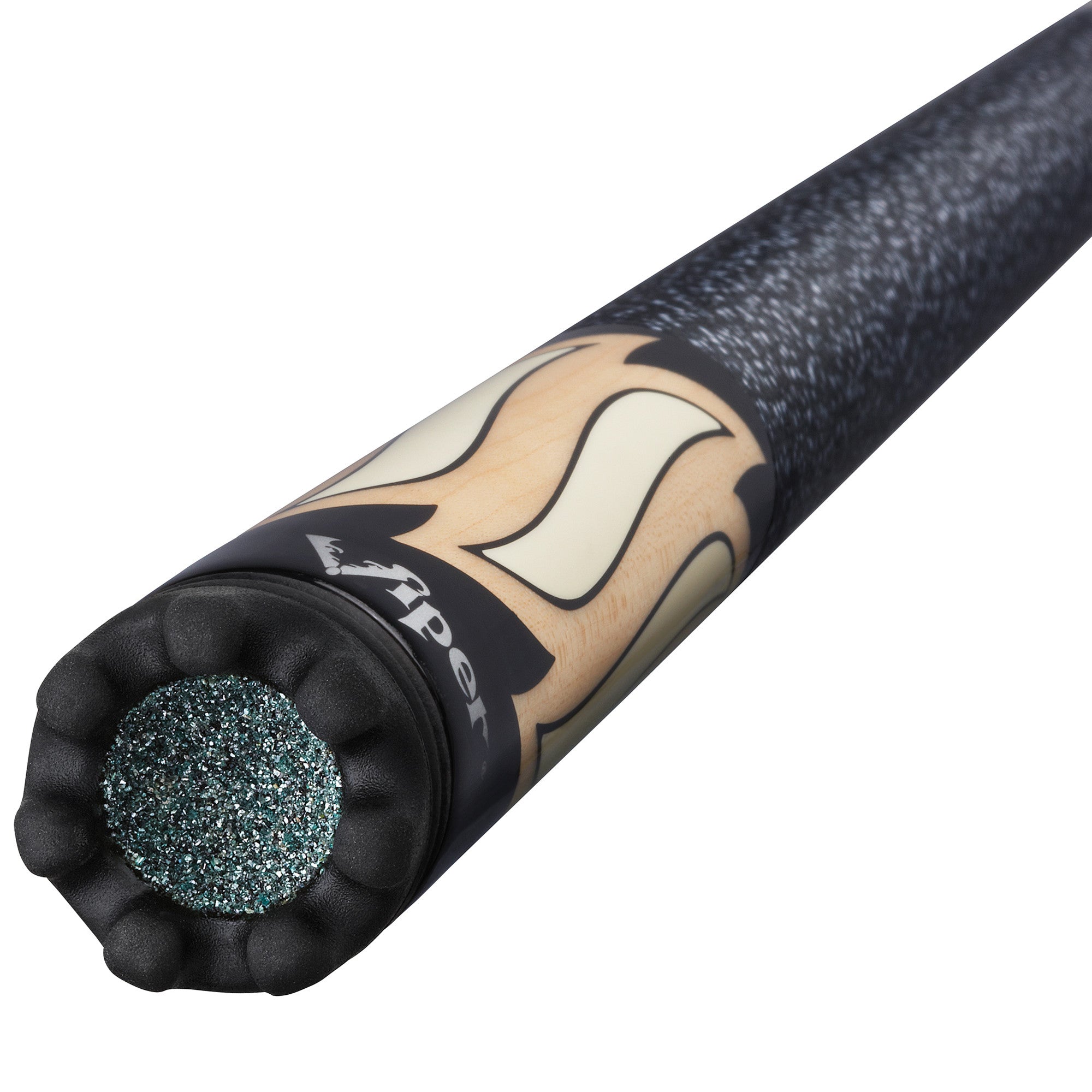Viper 50-1350 Sinister White Stripe Billiard/Pool Cue Stick