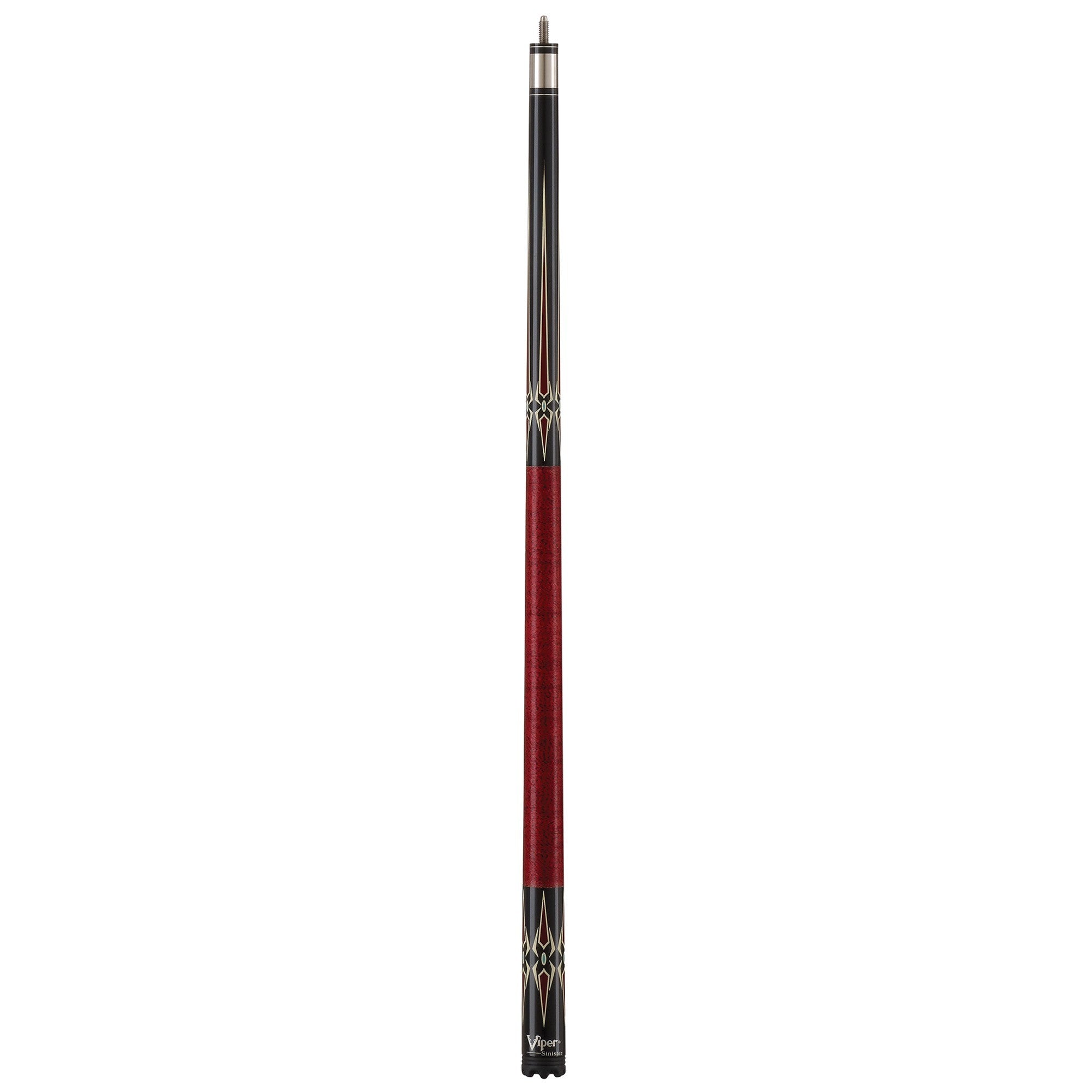 Viper 50-1351 Sinister Red Diamonds Billiard/Pool Cue Stick