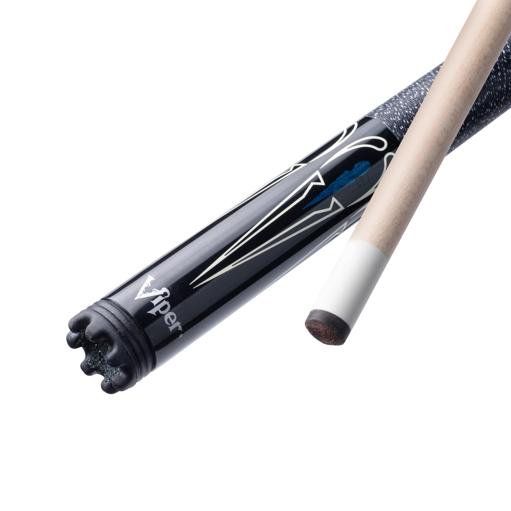 Viper 50-1352 Sinister Black and White Billiard/Pool Cue Stick