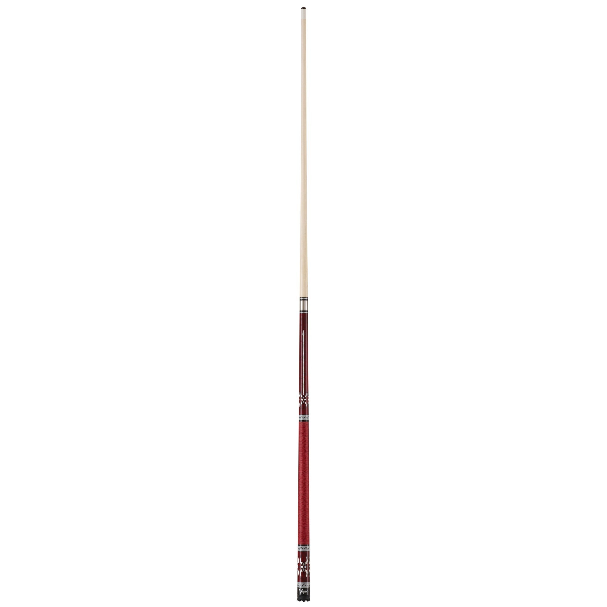 Viper 50-1353 Sinister Red Wrap Billiard/Pool Cue Stick