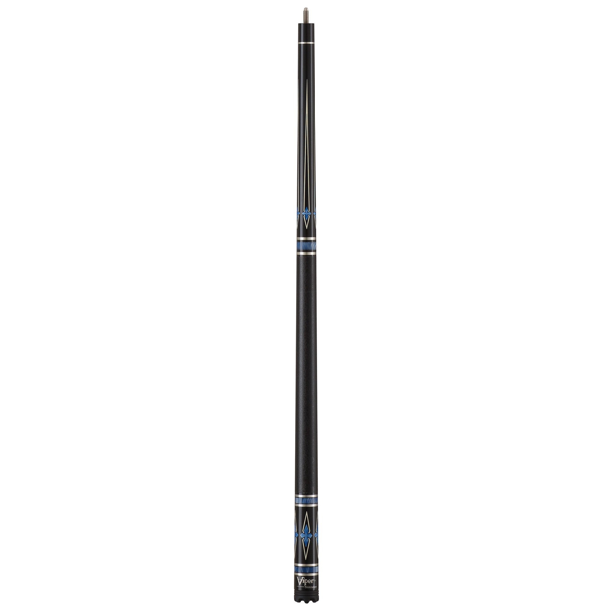 Viper 50-1401 Sinister Black Faux Leather Wrap Billiard/Pool Cue Stick