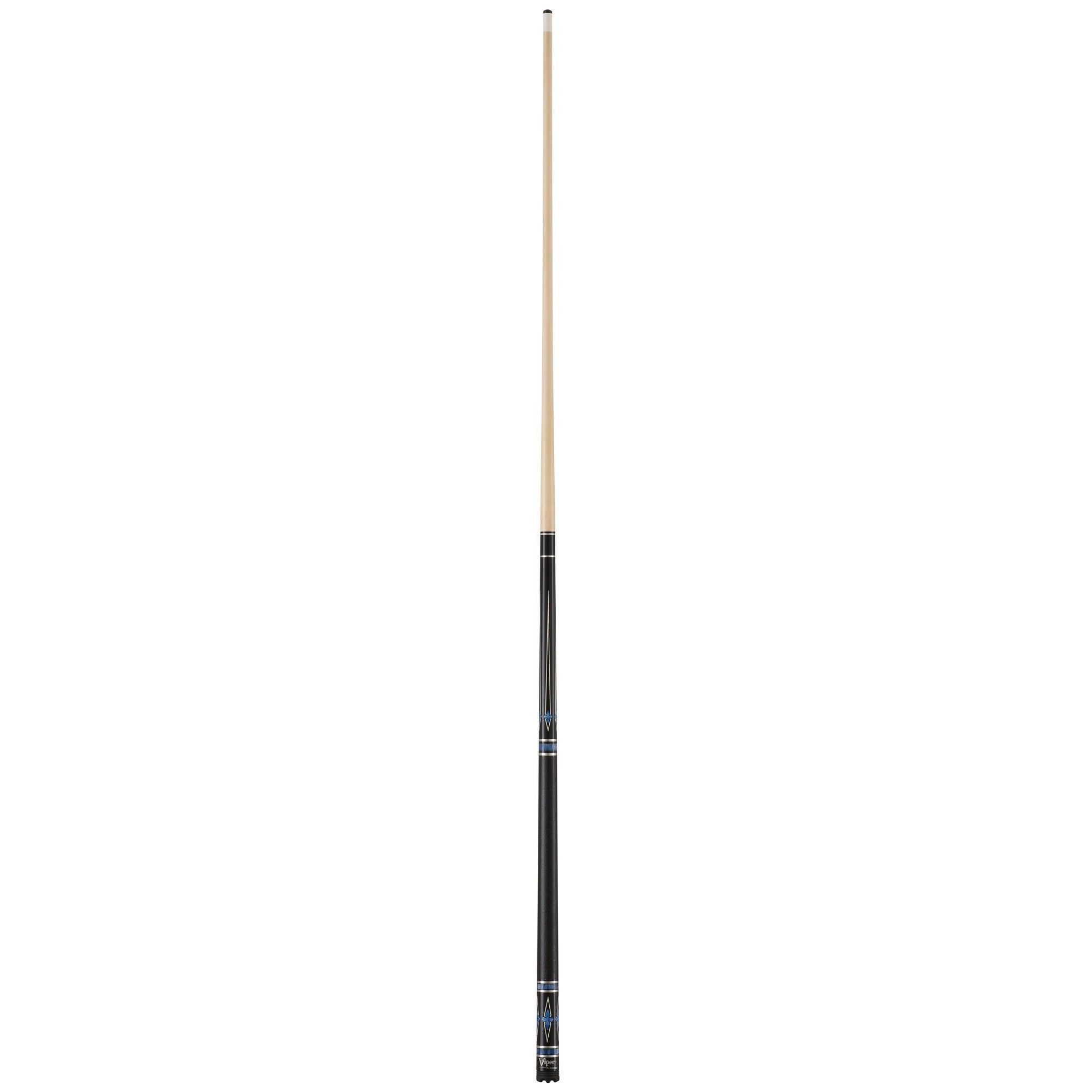 Viper 50-1401 Sinister Black Faux Leather Wrap Billiard/Pool Cue Stick