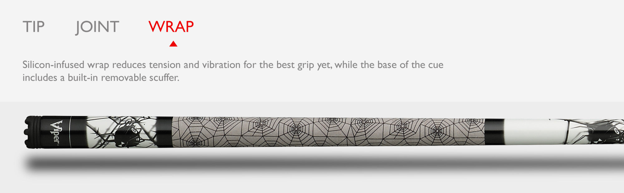 Viper 50-1501 Revolution Spider Billiard/Pool Cue Stick
