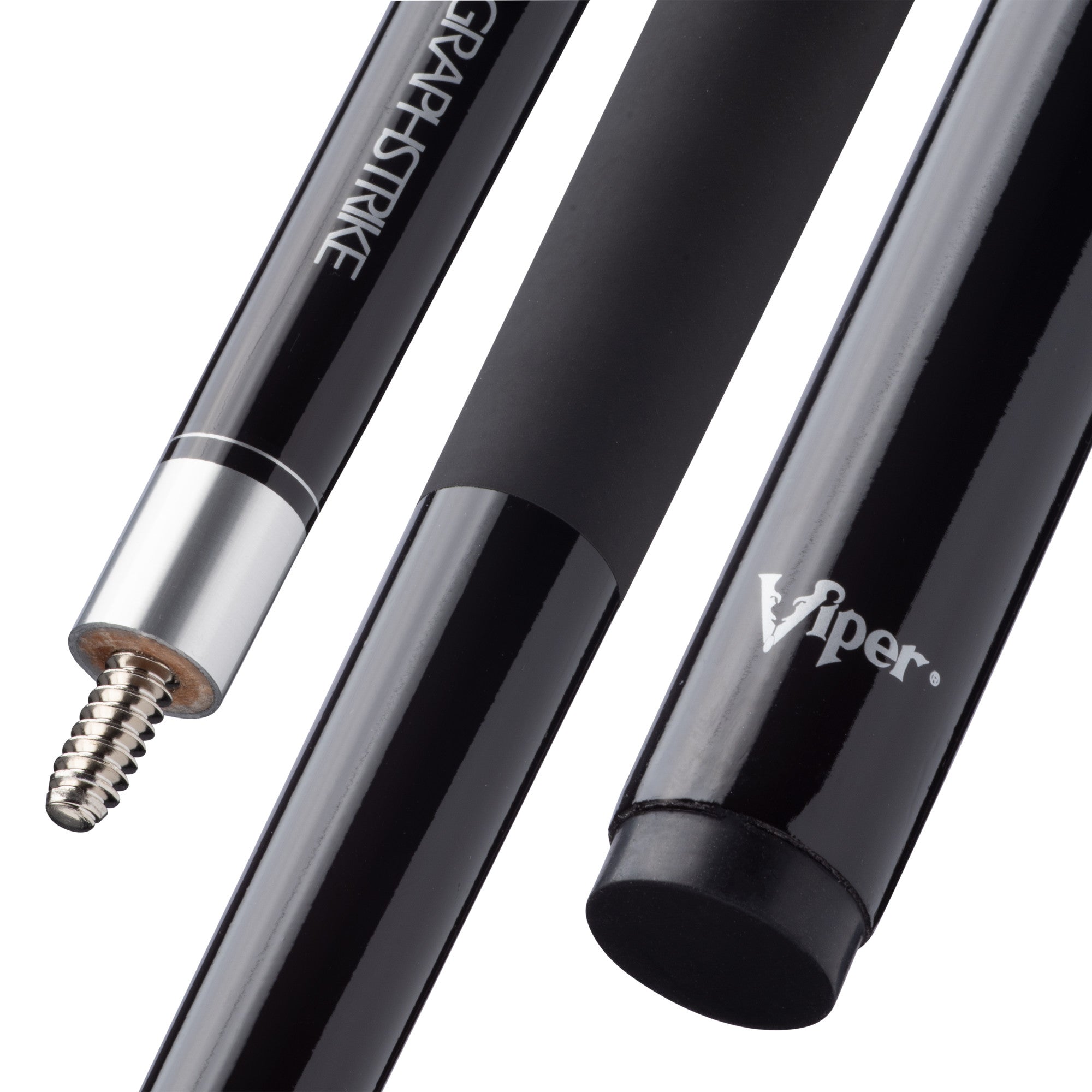 Viper 50-8115 Graphstrike Black Billiard/Pool Cue Stick