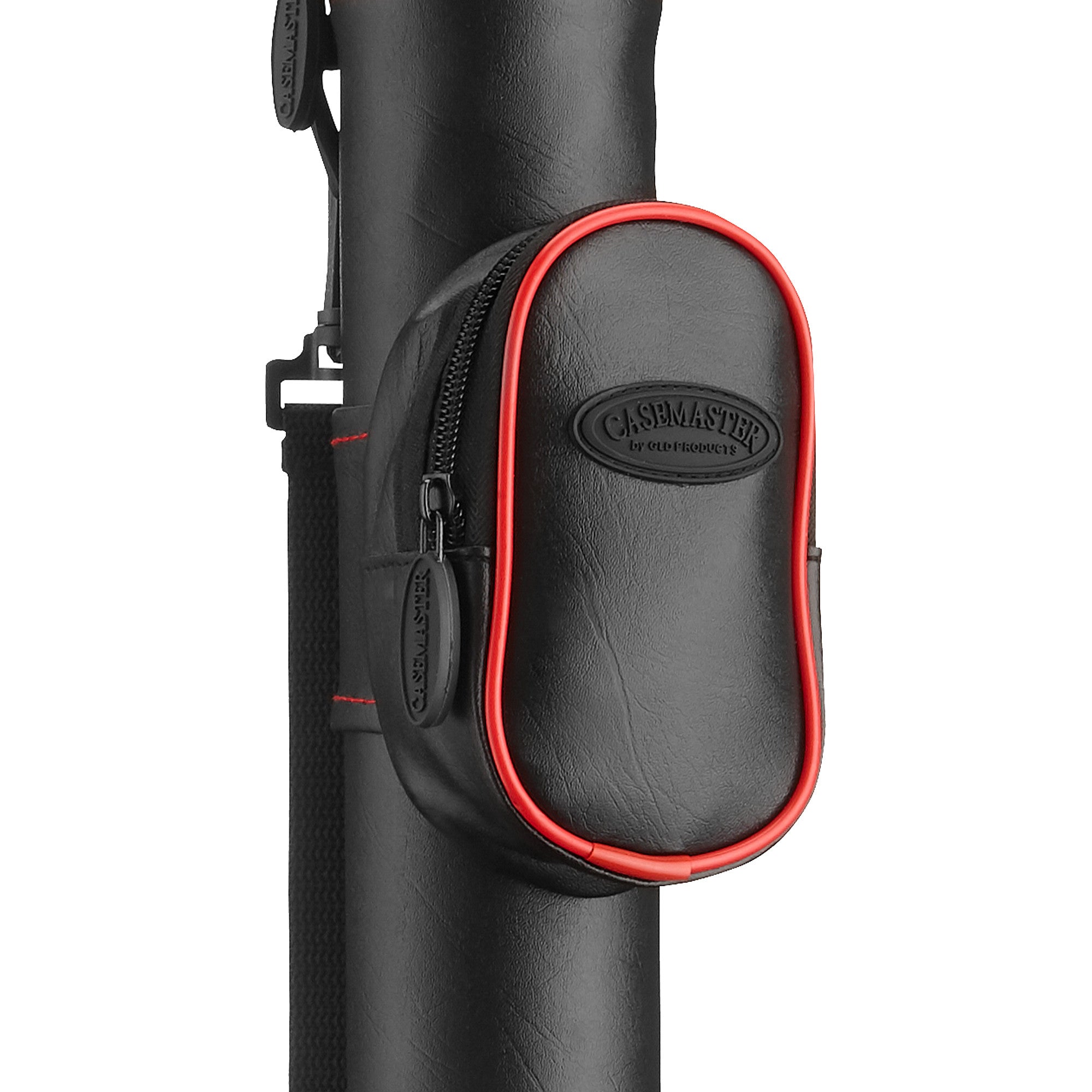 Casemaster 51-0706-02 Q-Vault Supreme Black with Red Trim Cue Case