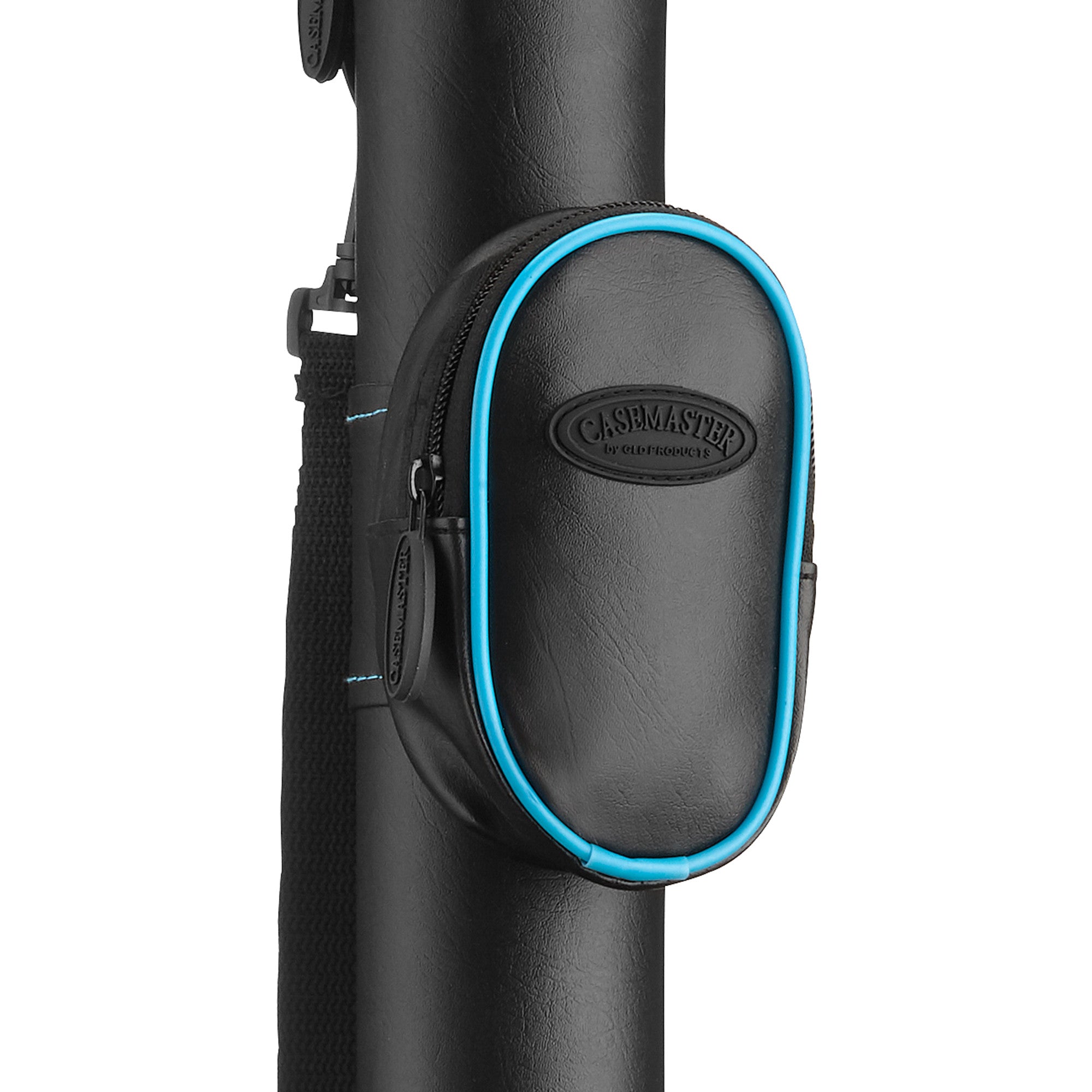 Casemaster 51-0706-03 Q-Vault Supreme Black with Blue Trim Cue Case