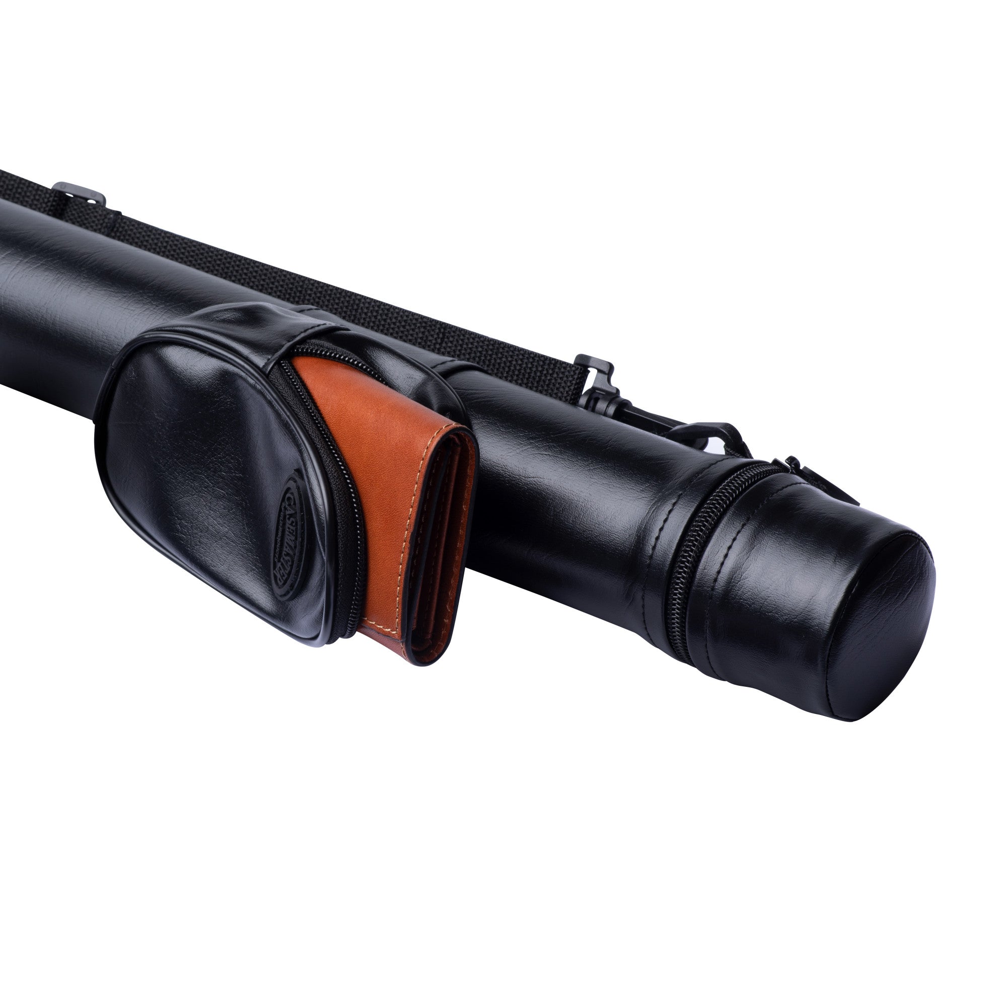 Casemaster 51-0706-10 Q-Vault Supreme Black with Green Trim Cue Case