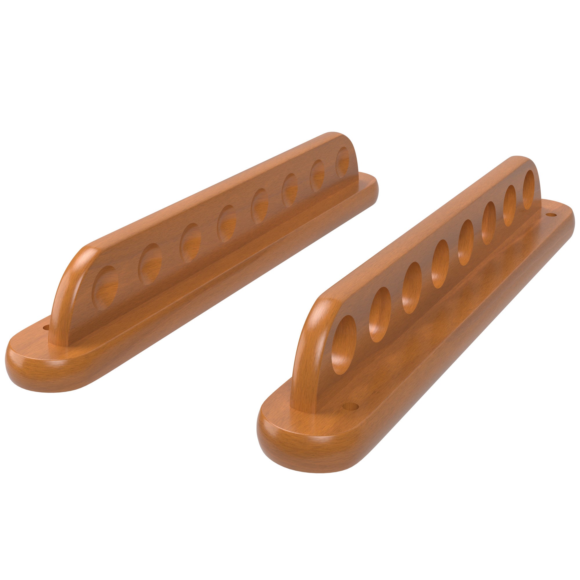 Viper 52-0115 Traditional Oak 8 Cue Wall Cue Rack