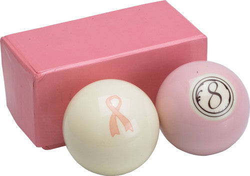 Action BBPINK Pink RIbbon Cue & 8-Ball Set