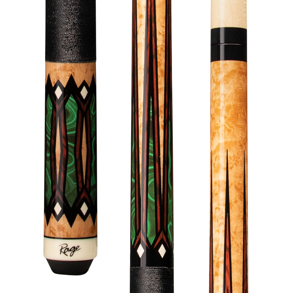 Rage Secret Stones Cue with Black Nylon Wrap